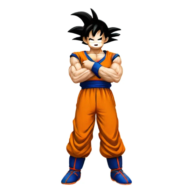 Goku doing the duggie  sticker