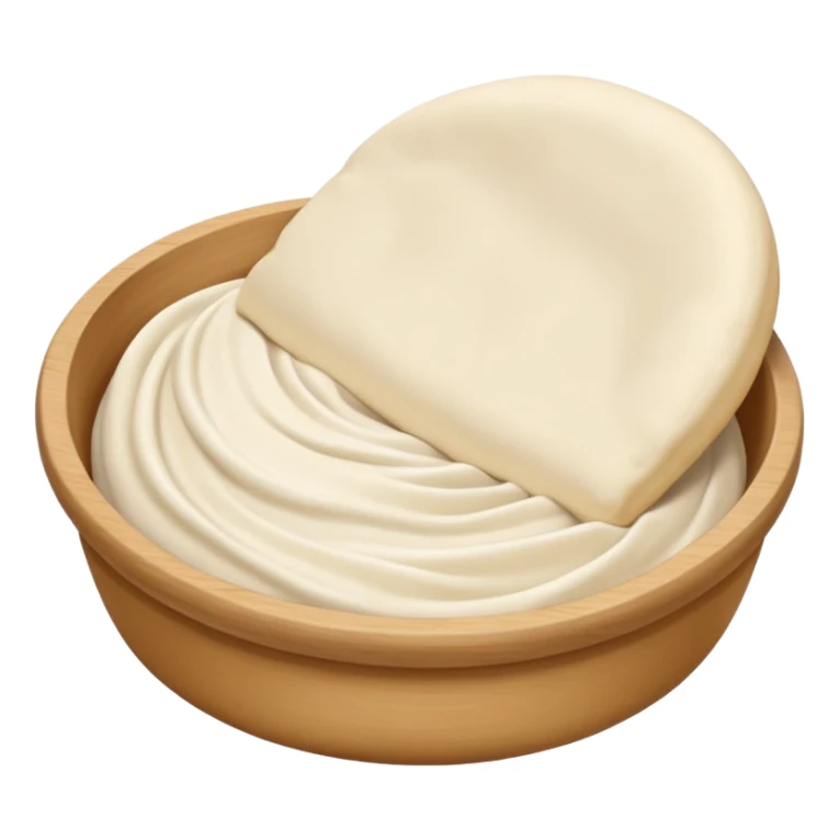 flour dough  sticker