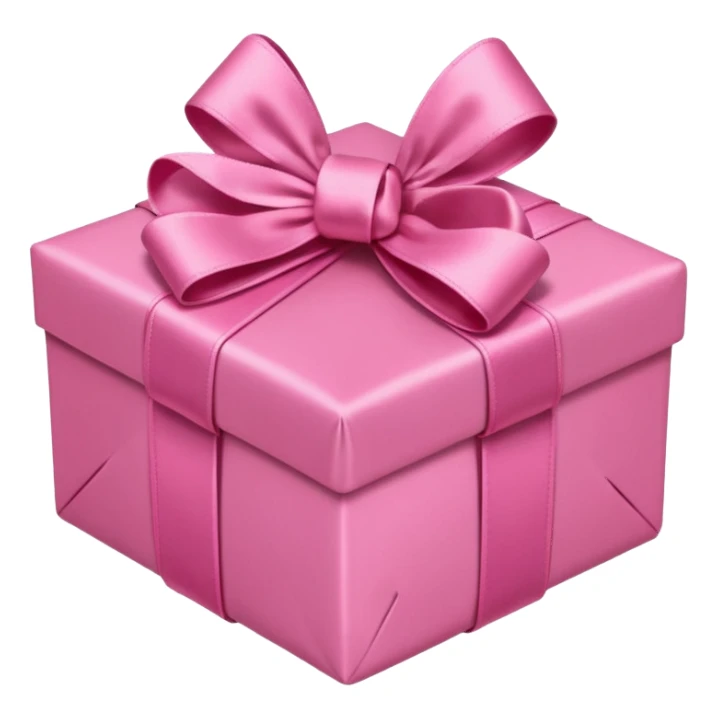 pink present with pink bow sticker