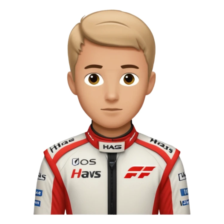 Ollie Bearman in Haas F1 Suit sticker