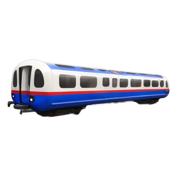 london underground train car side  sticker