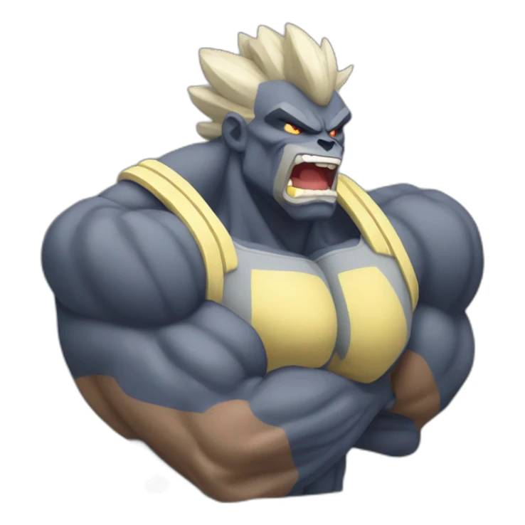 biceps machamp sticker