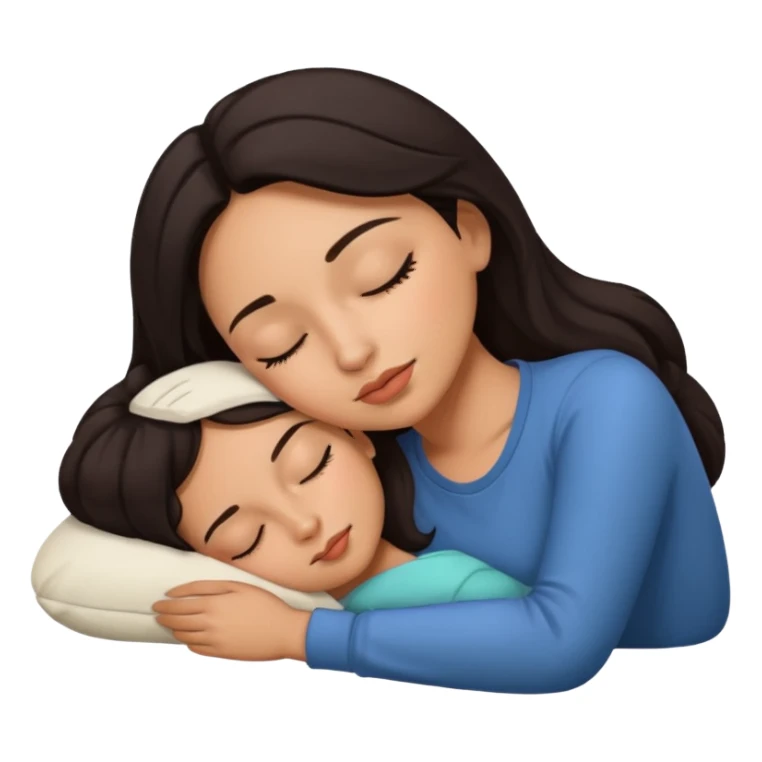 Latina baddie sleeping sticker