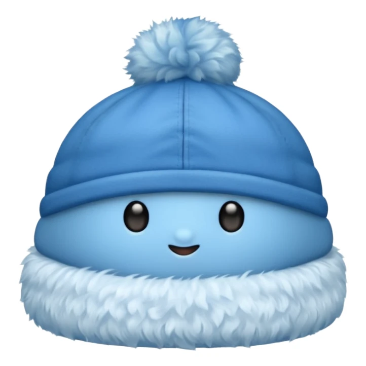 A hat worn on the butt sticker