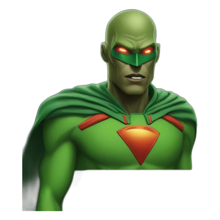martian manhunter sticker