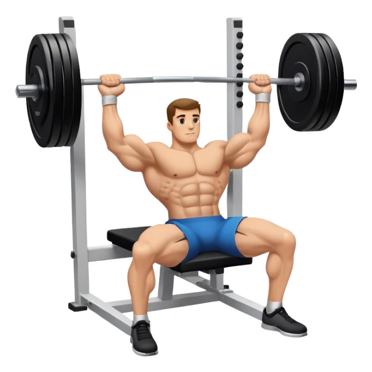 close-grip flat-benchpress sticker