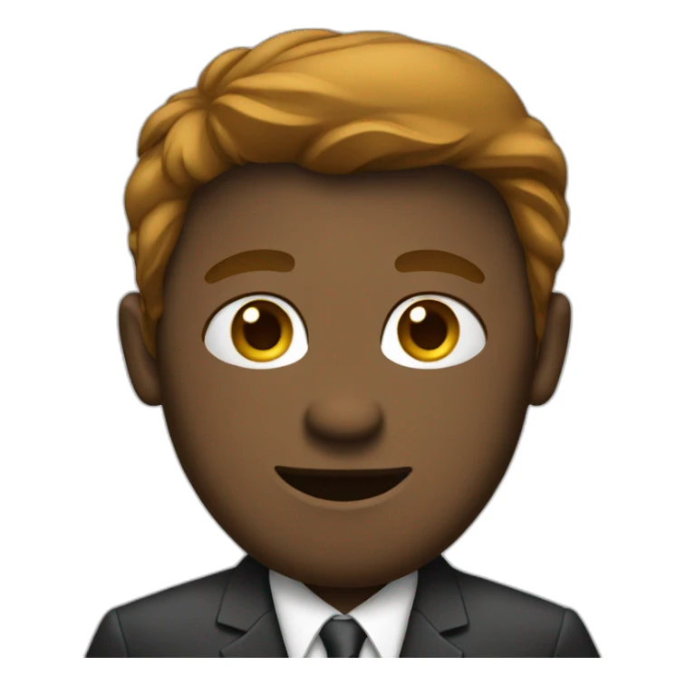 person in suit sticker