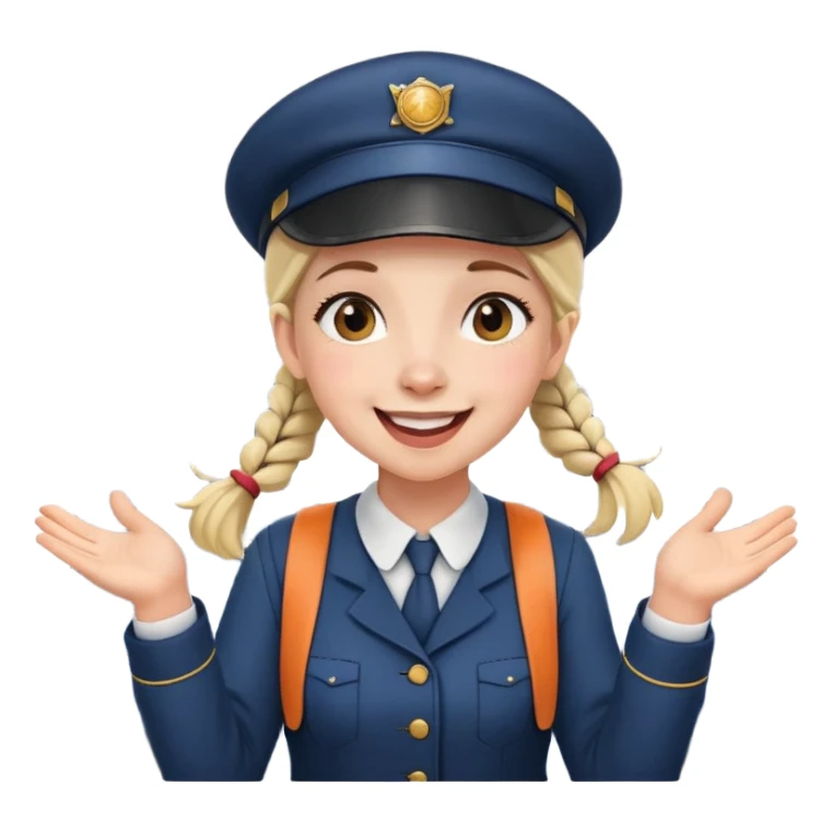 A girly looking train sticker