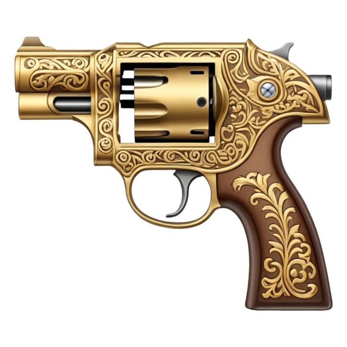Awarded gun Engraving with name “kostya” sticker