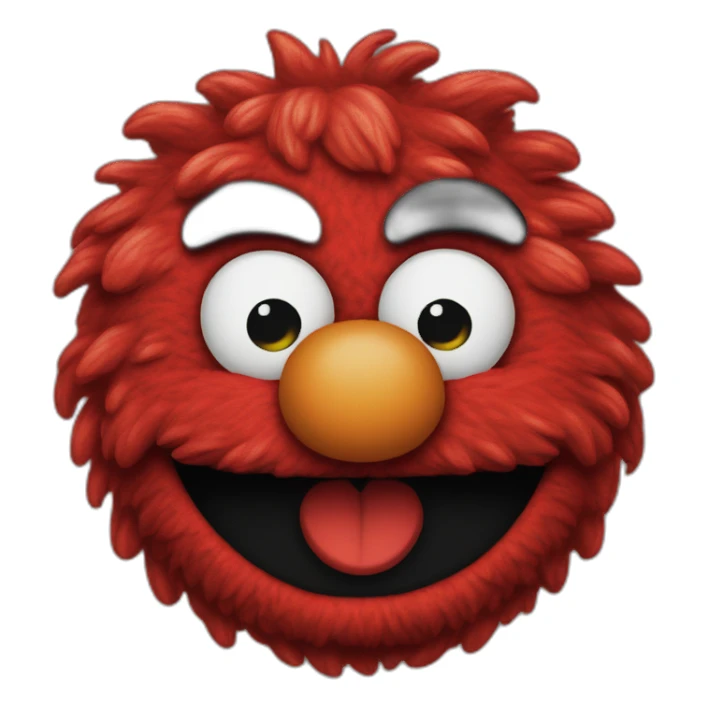 elmo everything is fine meme sticker