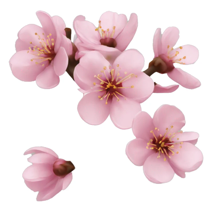 Cherry blossom branch sticker