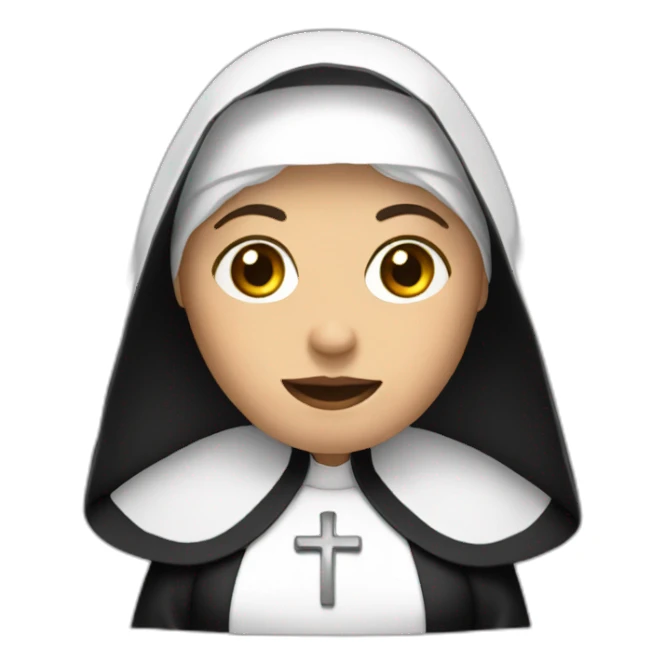 cthe nun sticker