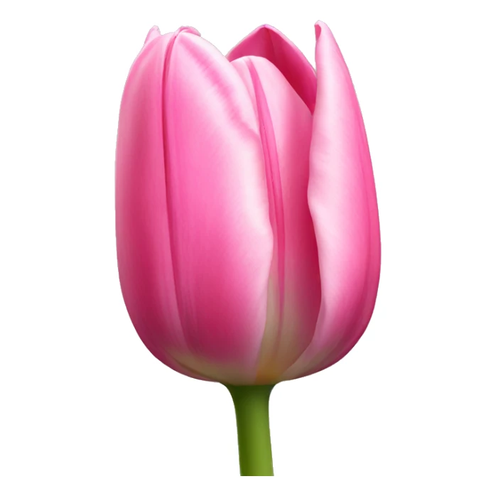 Pink tulip sticker