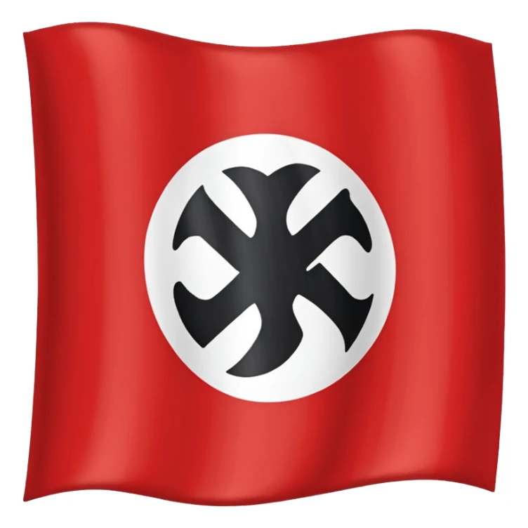 Nazi Germany flag sticker