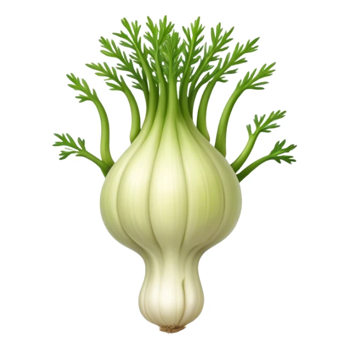 fennel bulb sticker