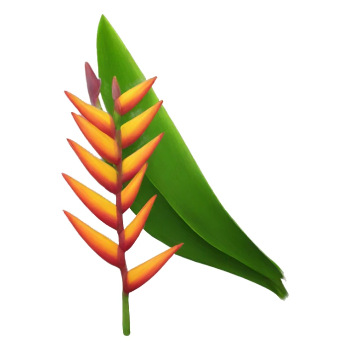 Heliconia sticker