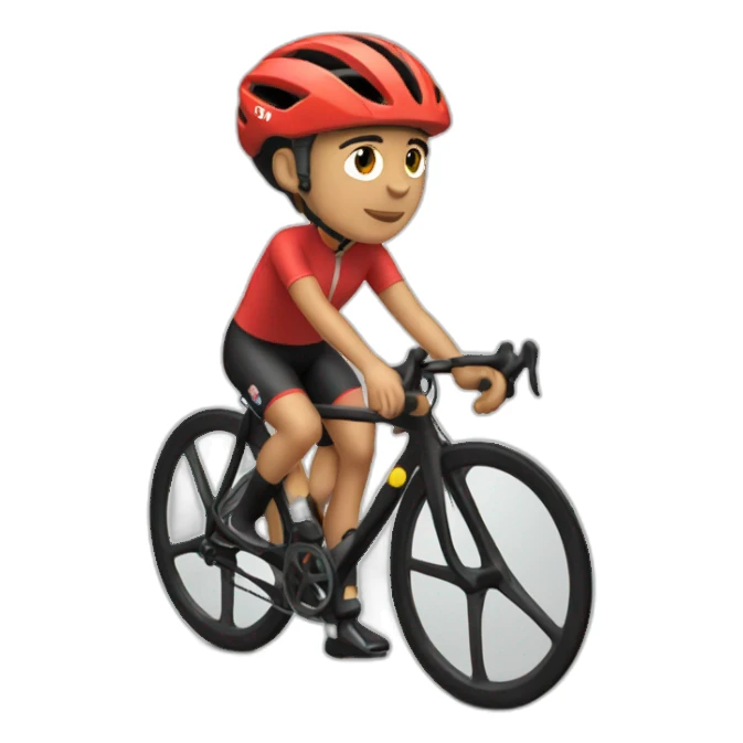 Un ciclista  sticker