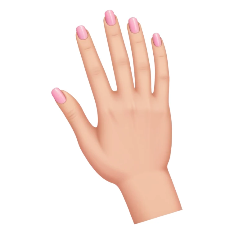 Pinky and ring finger down  sticker