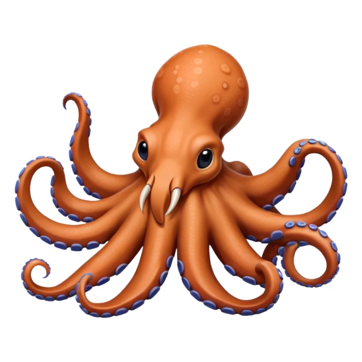 In Aardvark with Octopus arms sticker