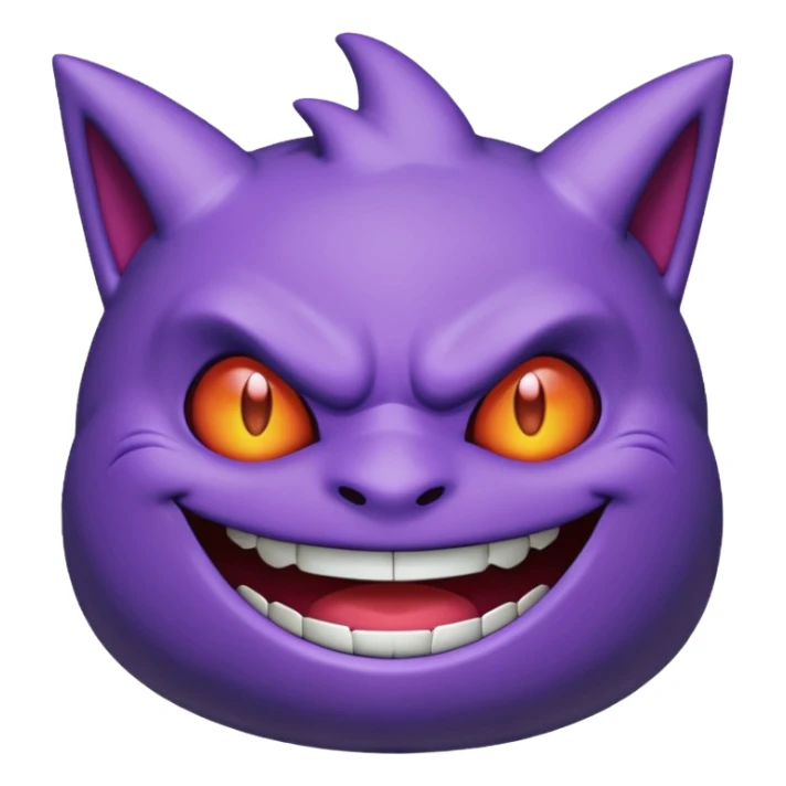 i want a Gengar ( pokémon ) nice sticker