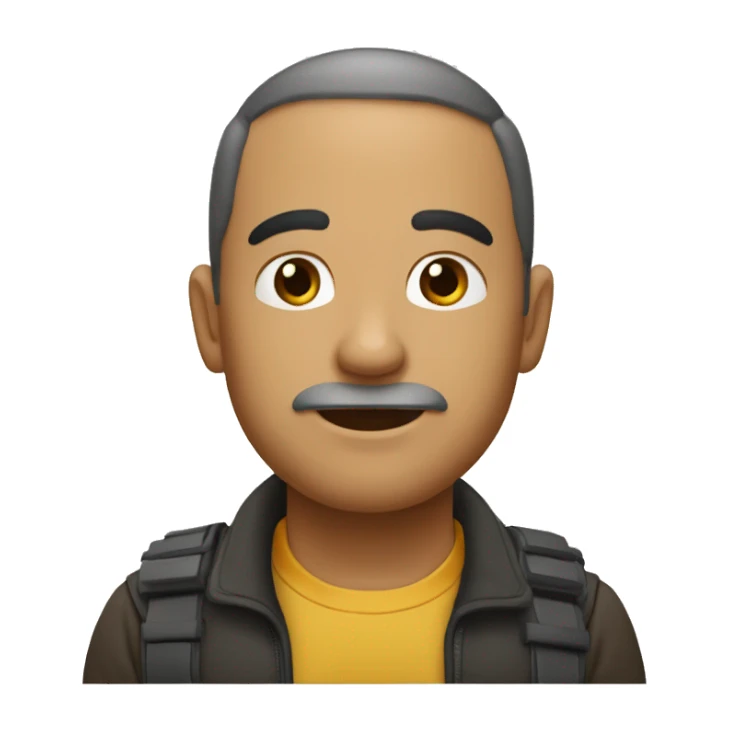 Quelqu'un qui crie en louchant sticker