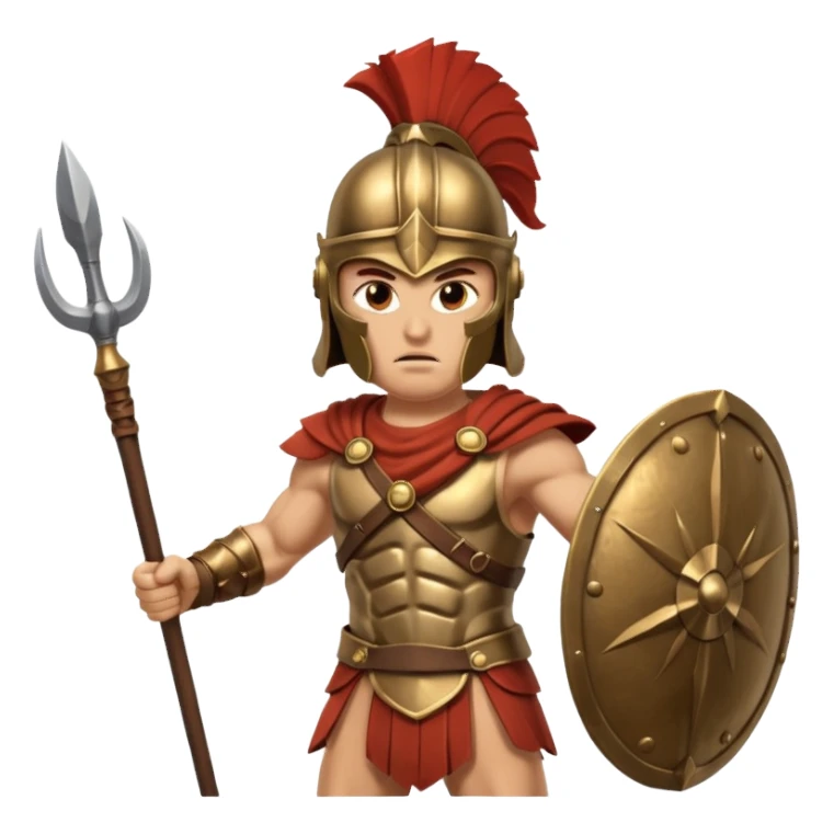 ancient Greek warriors sticker