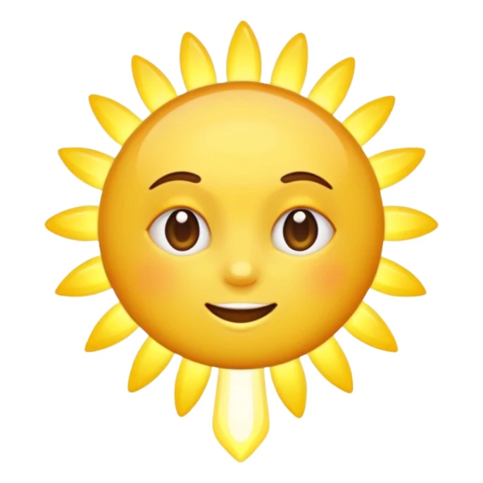 Sunlight light just light not sun sticker