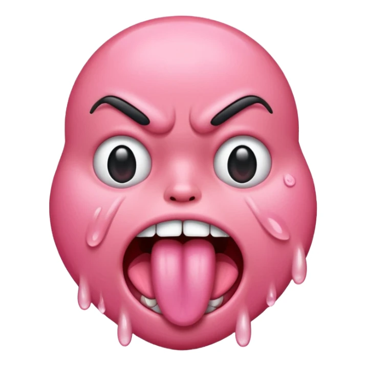 tongue shake  sticker