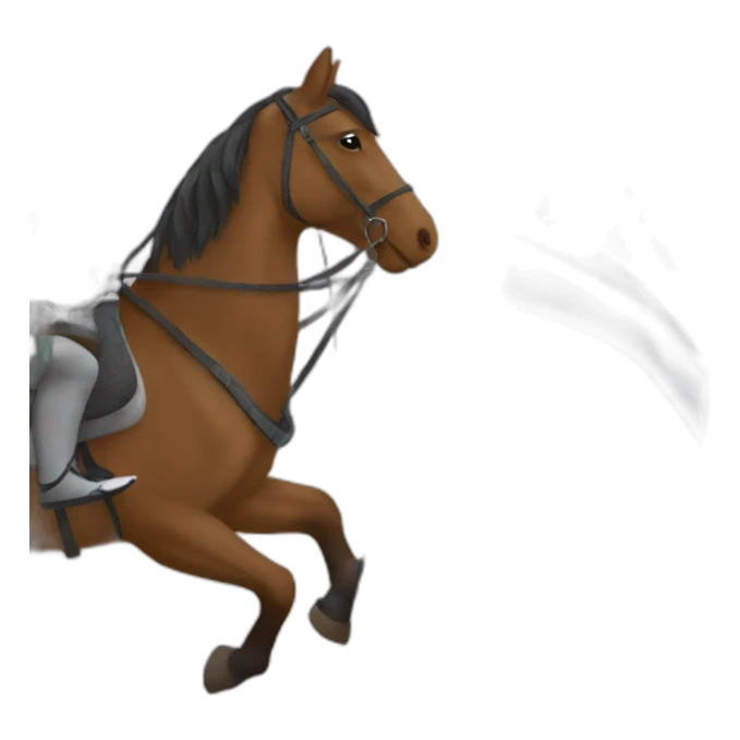 cambodgian flag with a horse soldier sticker