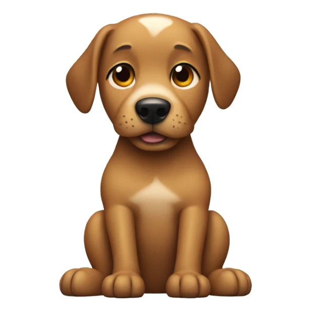 Dog with nails sticker