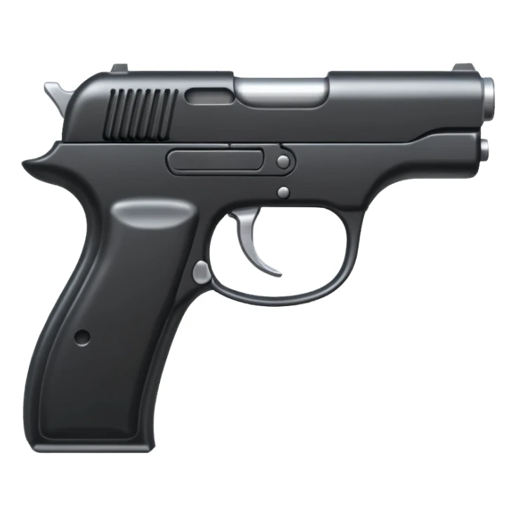 Gun emoji sticker