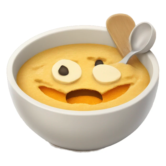 Pumpkin porridge sticker