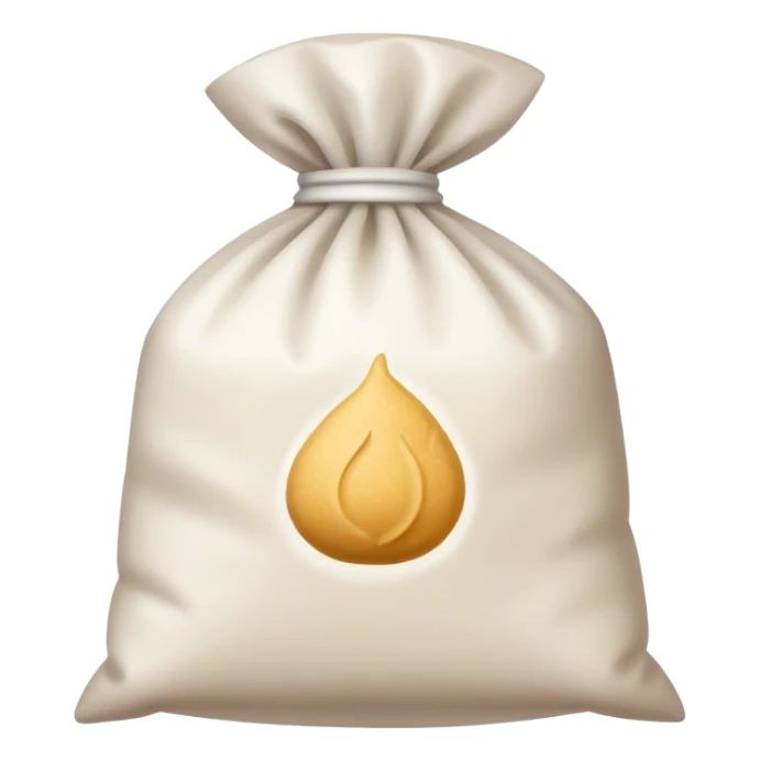 bag of flour sticker