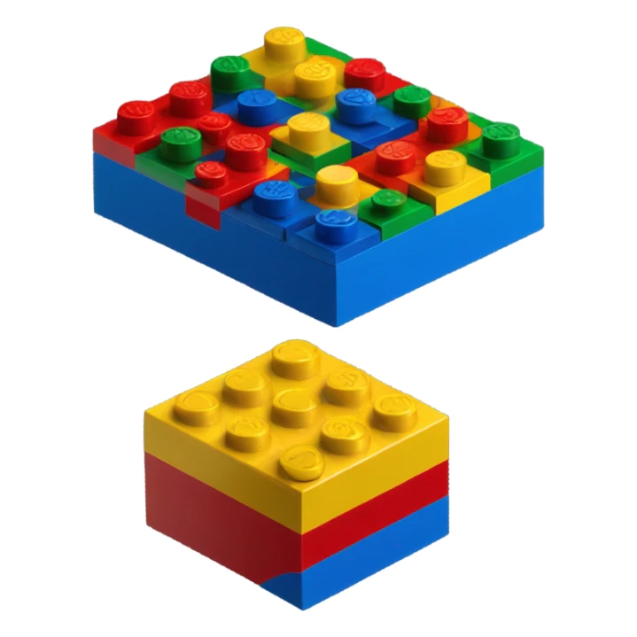 Emoji de lego  sticker