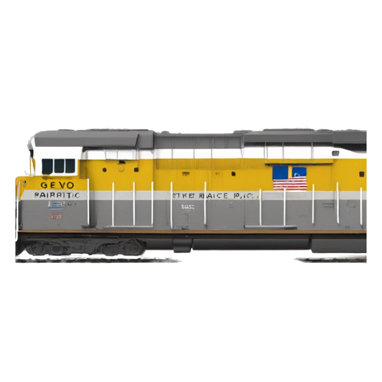 Make a Union Pacific GEVO on the side sticker