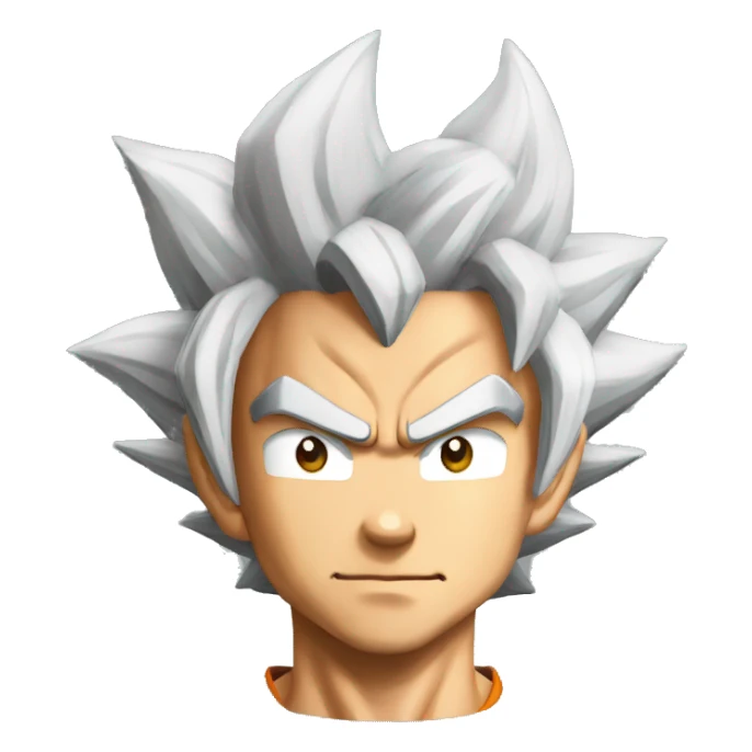 Goku from gragon ball z sticker