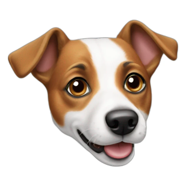 jack russel dog sticker