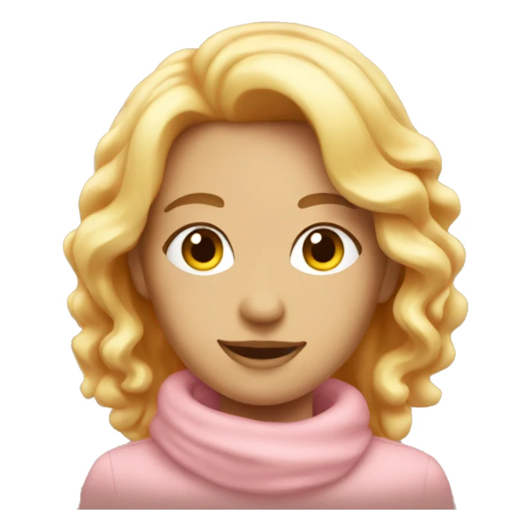 Light pink autumn  sticker