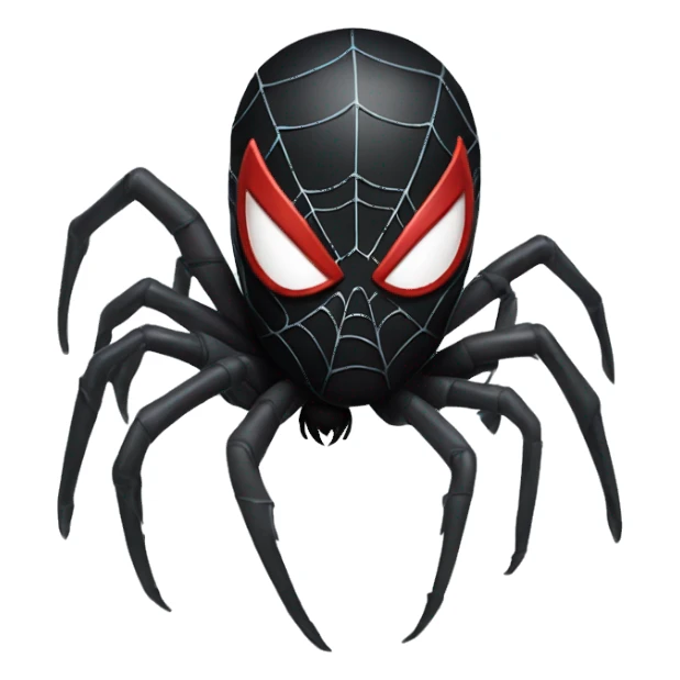 Symbiote Spider man sticker