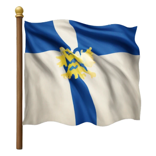 Old bosnian flag sticker