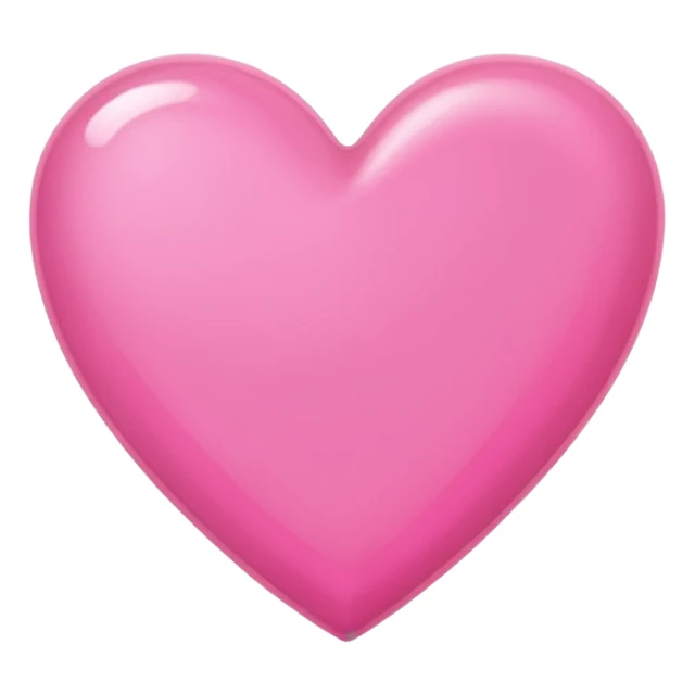heart made with nail polish pink sticker