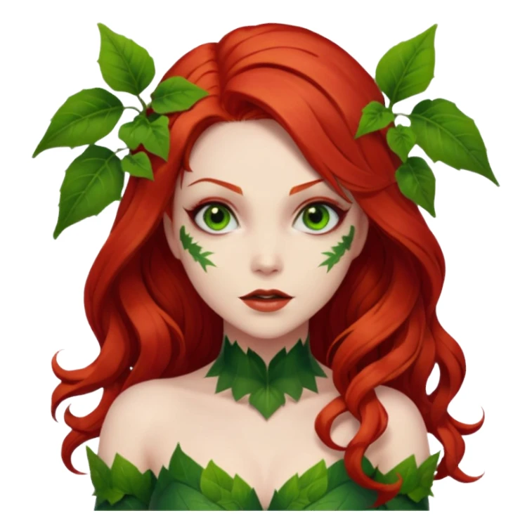 poison ivy standing sticker