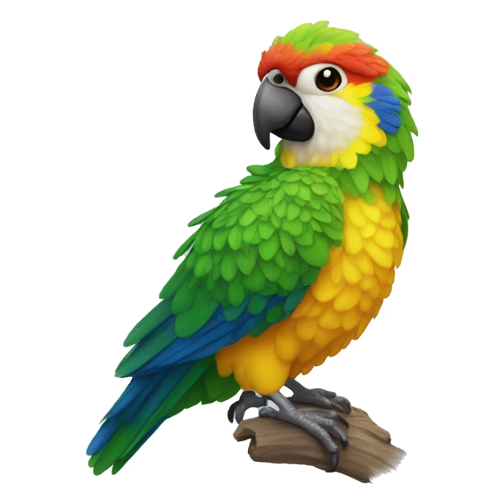 Perroquet ara hyacinthe sticker