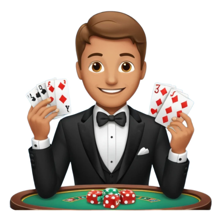 high roller wagering on casino games sticker