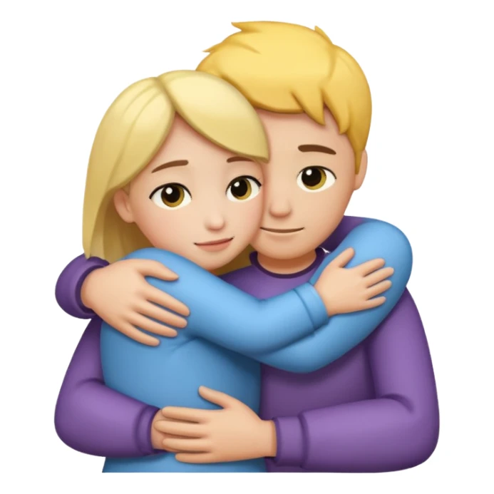 Hug sticker