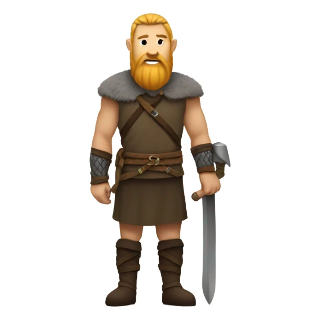 Viking in full height sticker