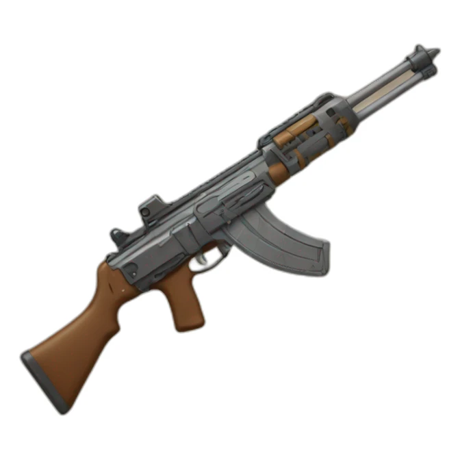 Chat avec une arme sticker