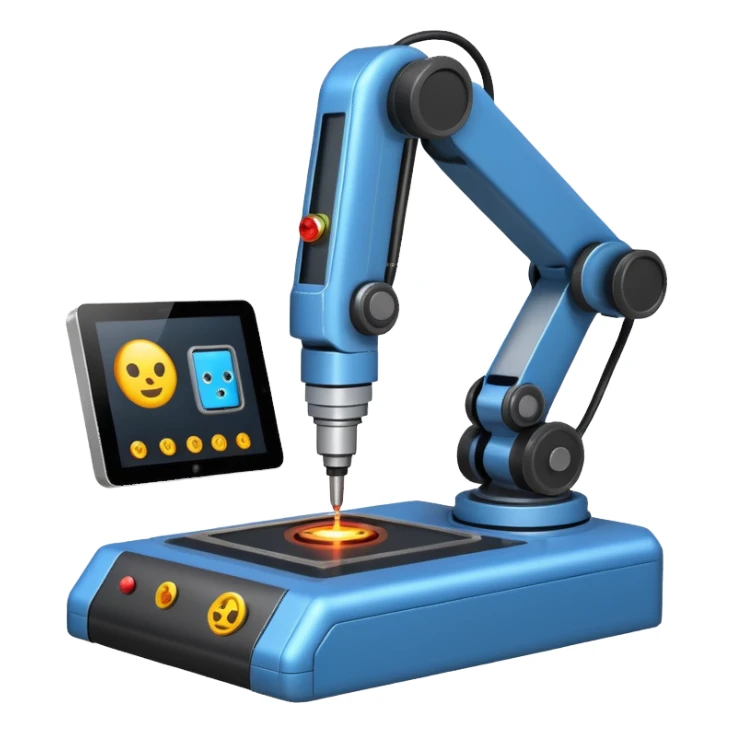 robotic machine welding laser sticker