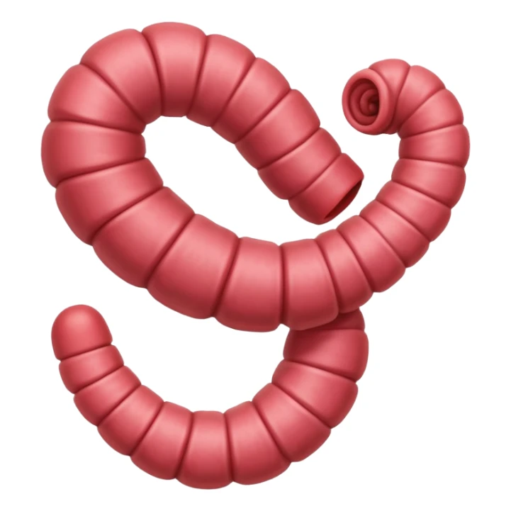 small intestines sticker