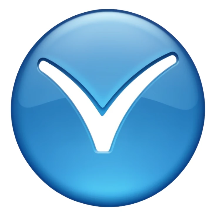 Verified blue tick sticker